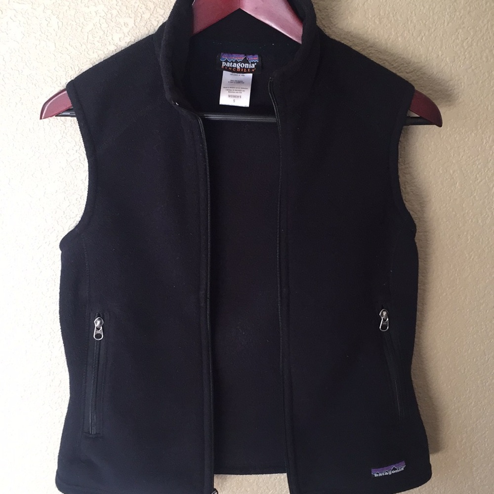 Patagonia Synchilla Black Vest!